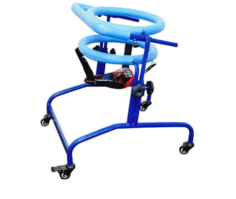 CP Ring Walker with double-ring frame, leg separator, and smooth-rolling wheels on white background